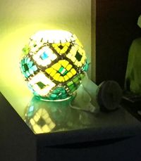 mosaiklampe gr&uuml;n (2)